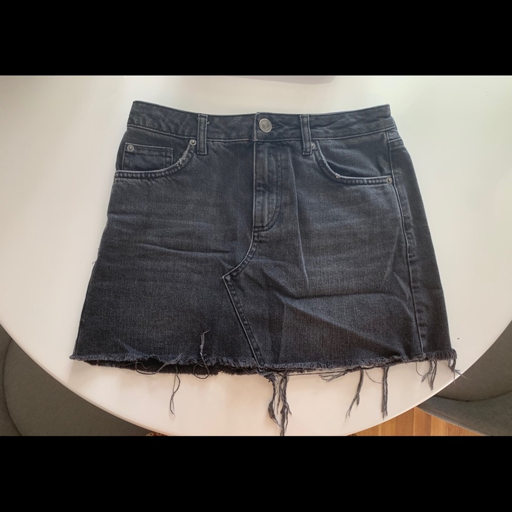 Black BDG Urban Outfitters Mini Jean Skirt